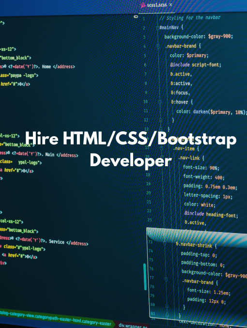 Hire HTMLCSS Bootstrap Developer