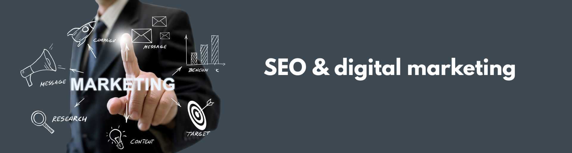 SEO & digital marketing banner