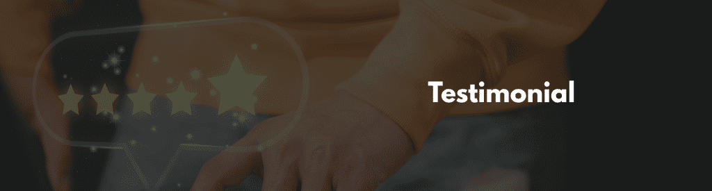 Testimonial